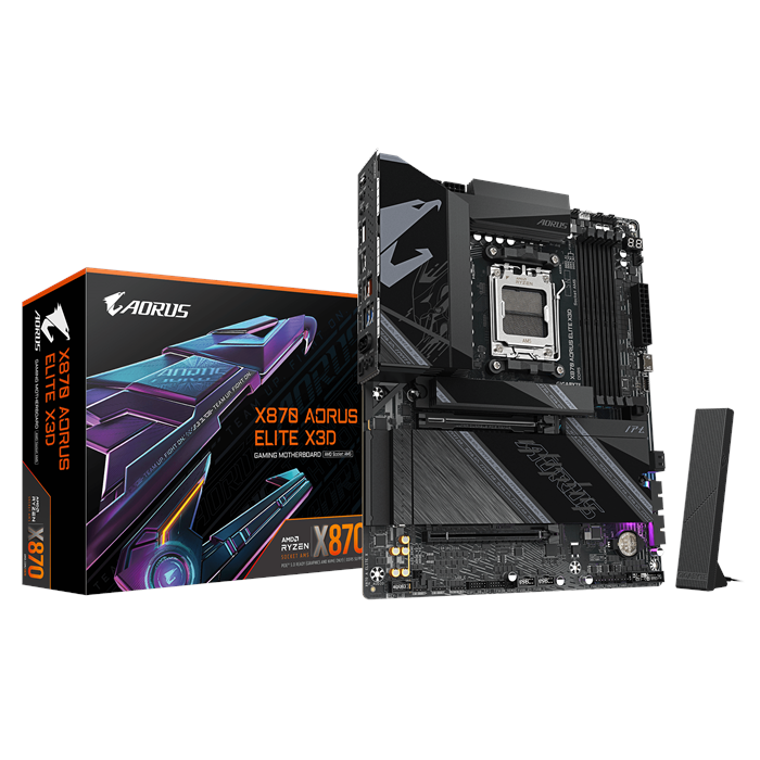 مادربرد گیگابایت مدل X870 AORUS ELITE X3D AM5